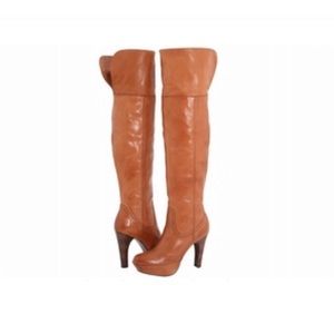 Frye Anna cuff pull on OTK boot size 6.5